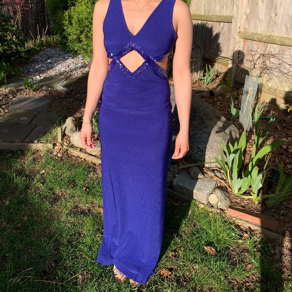 Blue Prom Dress